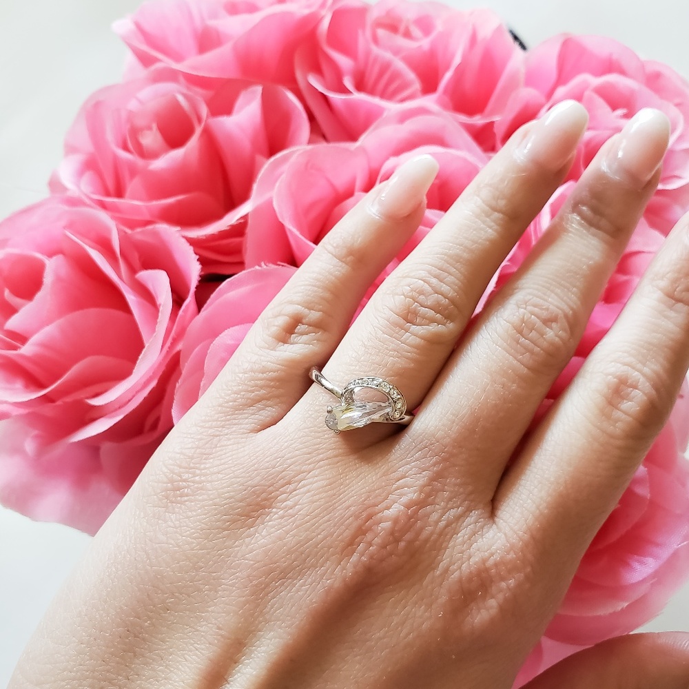 Fashion jewelry t 18k Gold plated ring